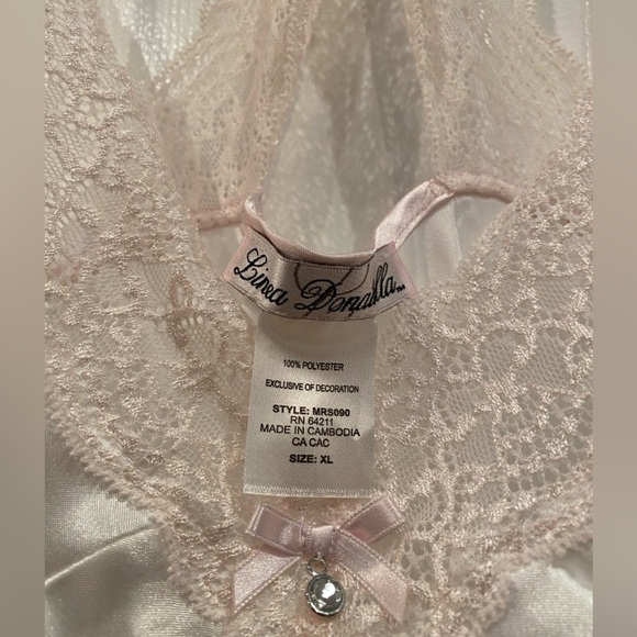 Linea Donatella White slip dress size XL - Picture 3 of 3